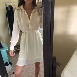 Cream Dress
